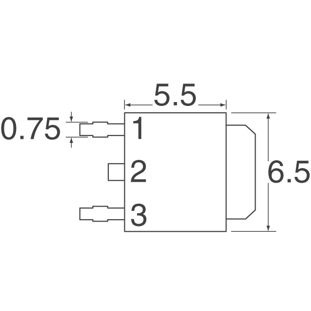 2SD1758TLQ Rohm Semiconductor  Transistores bipolares (BJT) simples